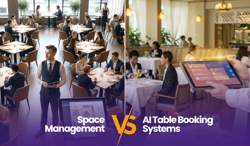 Space Management vs AI Table-Based Booking Systems