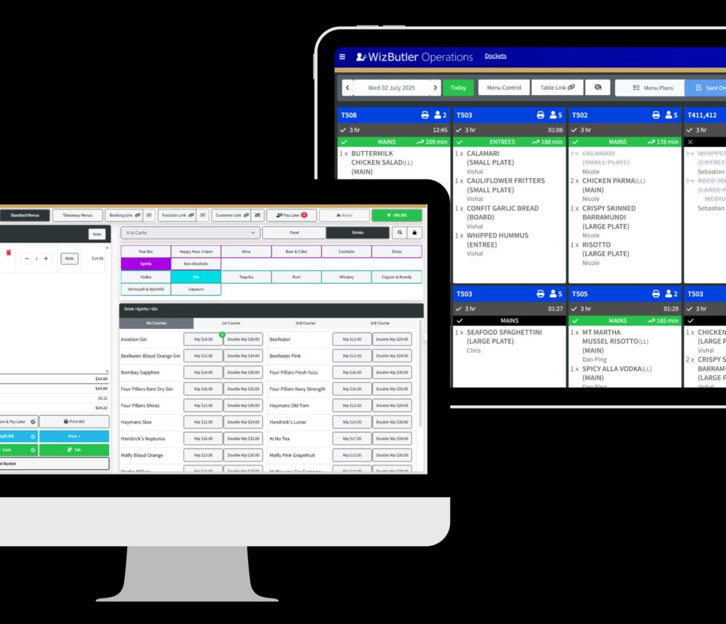 wizbutler POS Interface